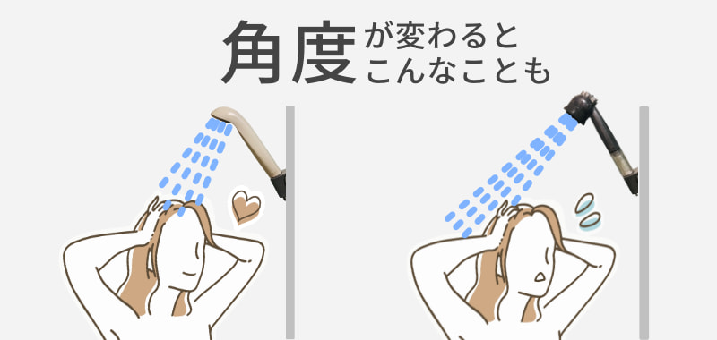 ミラブルハローキティバージョン 角度が変わるとこんなことも