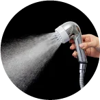 ミラブル潤のミスト吐水イメージ