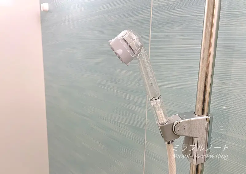 浴室に設置したミラブルプラス 良くも悪くも目立っていない